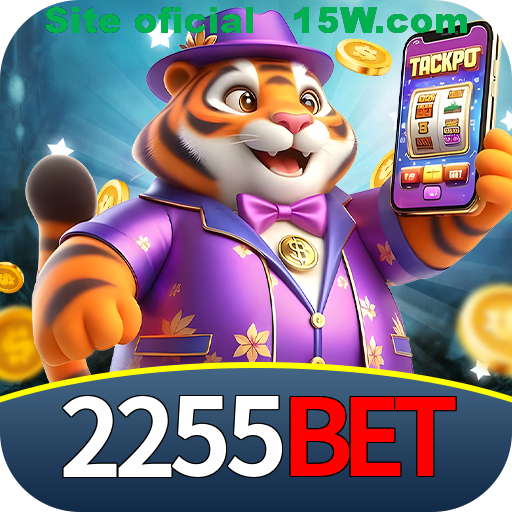 Imagem promocional da 2255Bet mostrando a plataforma e suas vantagens